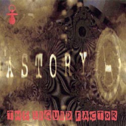 Graphic CD inlay card 'Astory - The Liquid Factor'