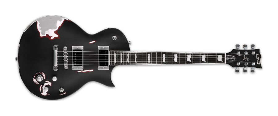 Photo ESP LTD 'Signature Series' James Hetfield TRUCKSTER BLKS