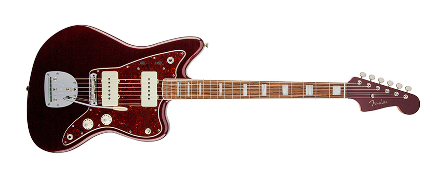 Photo Fender Artist Series Troy Van Leeuwen Jazzmaster Oxblood