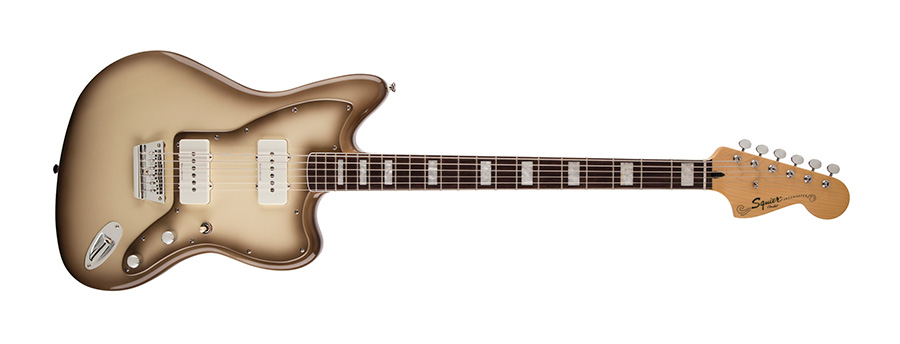 Photo Squier Vintage Modified Baritone Jazzmaster Antigua