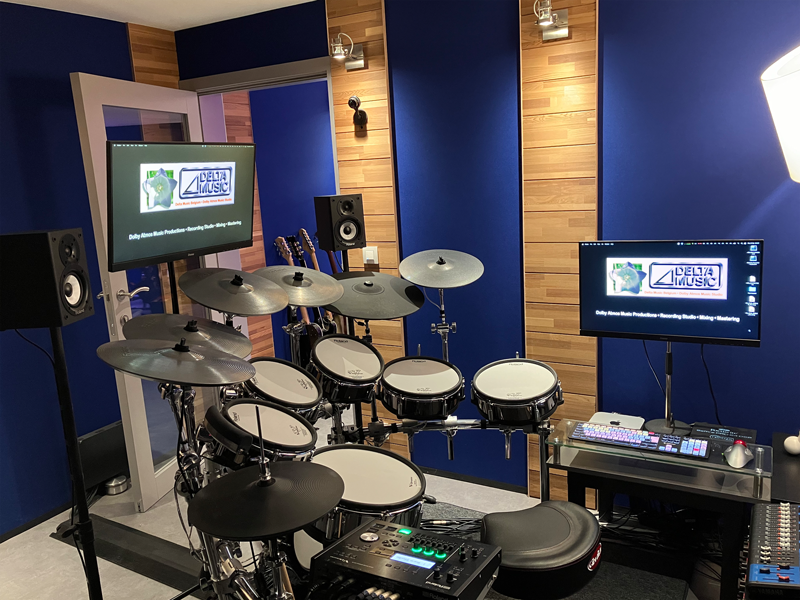 Photo Roland V-Drums Room
