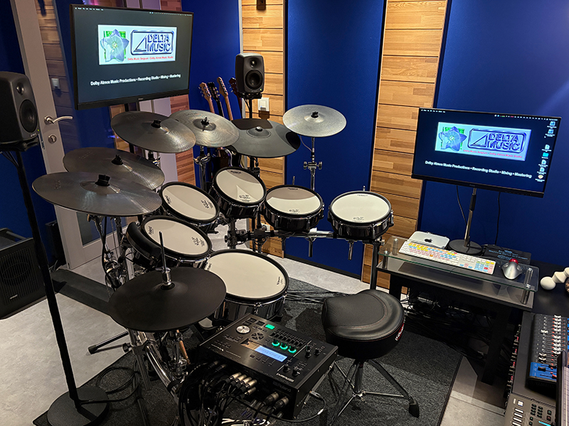 Photo Roland V-Drums Room