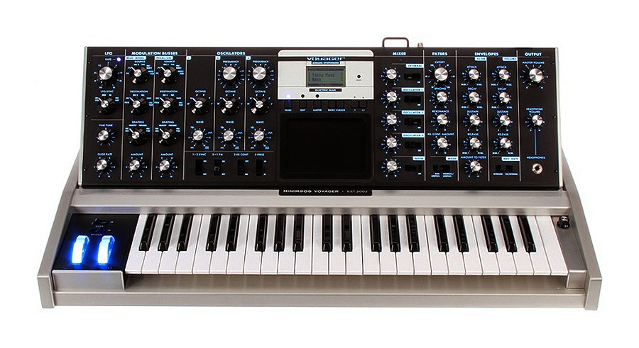 Photo moog Aluminum MINImoog VOYAGER (limited edition)