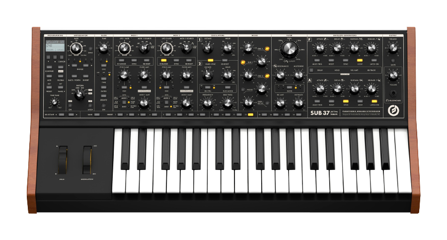 Photo moog SUB 37 Tribute Edition