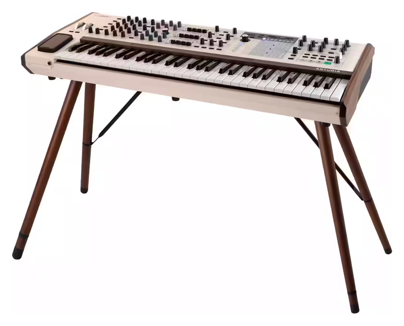 Photo ARTURIA PolyBrute 12 with matching wooden legs