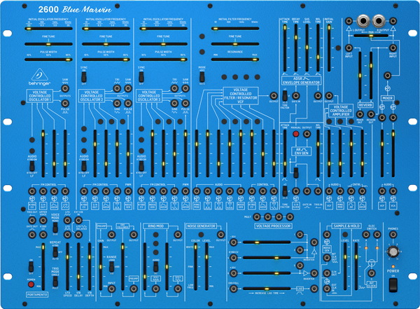 Photo Behringer 2600 BLUE MARVIN
