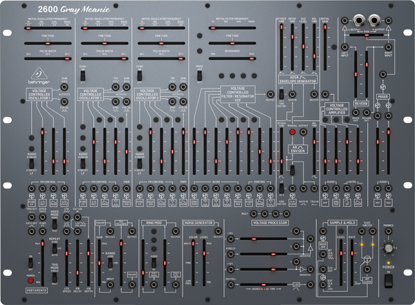 Photo Behringer 2600 GRAY MEANIE