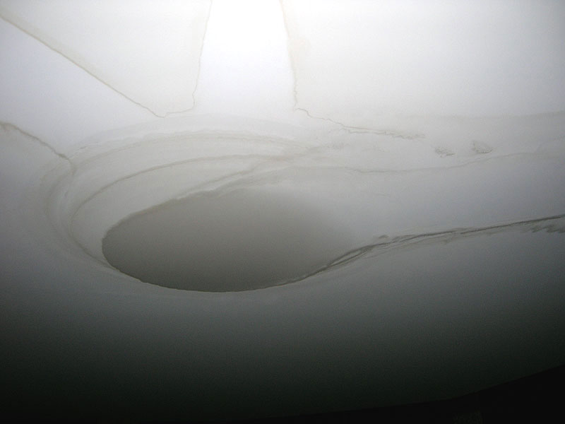 Photo water leakage