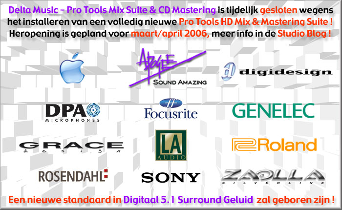 Graphic logos nieuwe apparatuur